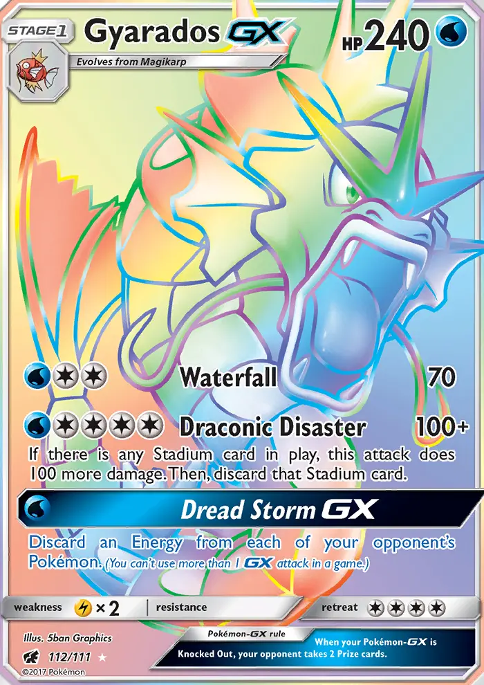 Gyarados GX - 112