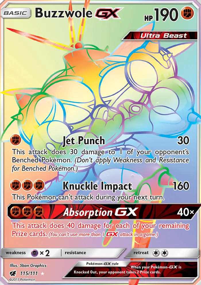 Buzzwole GX - 115