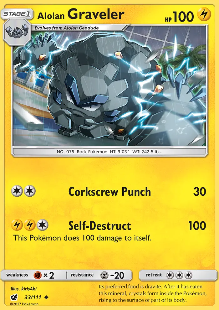 Alolan Graveler - 33