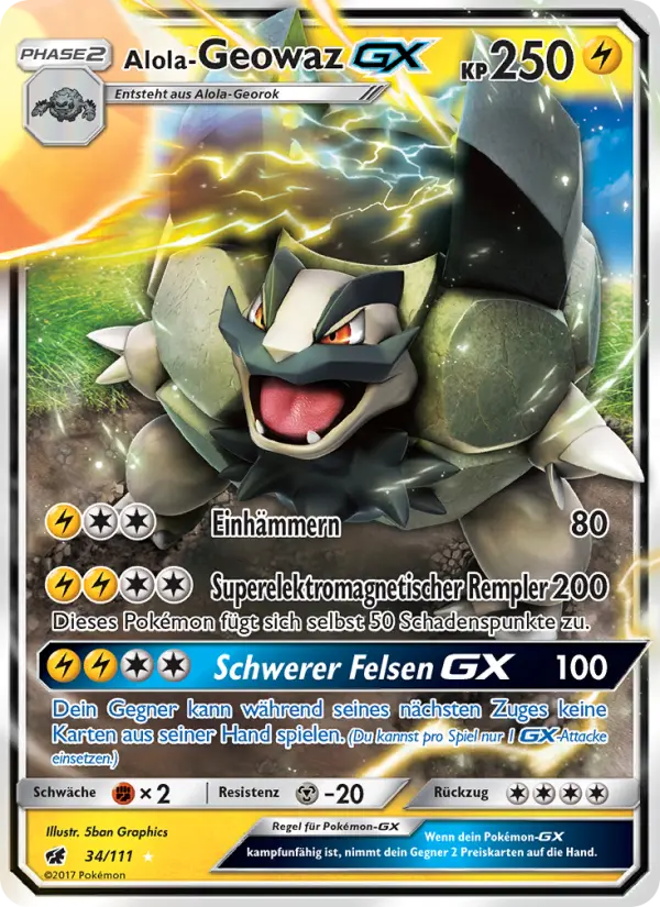 Alola-Geowaz GX - 34