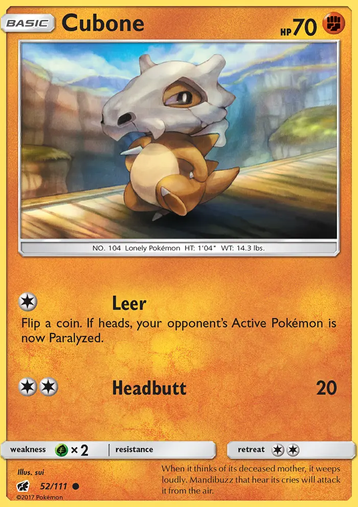 Cubone - 52