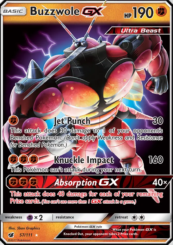 Buzzwole GX - 57