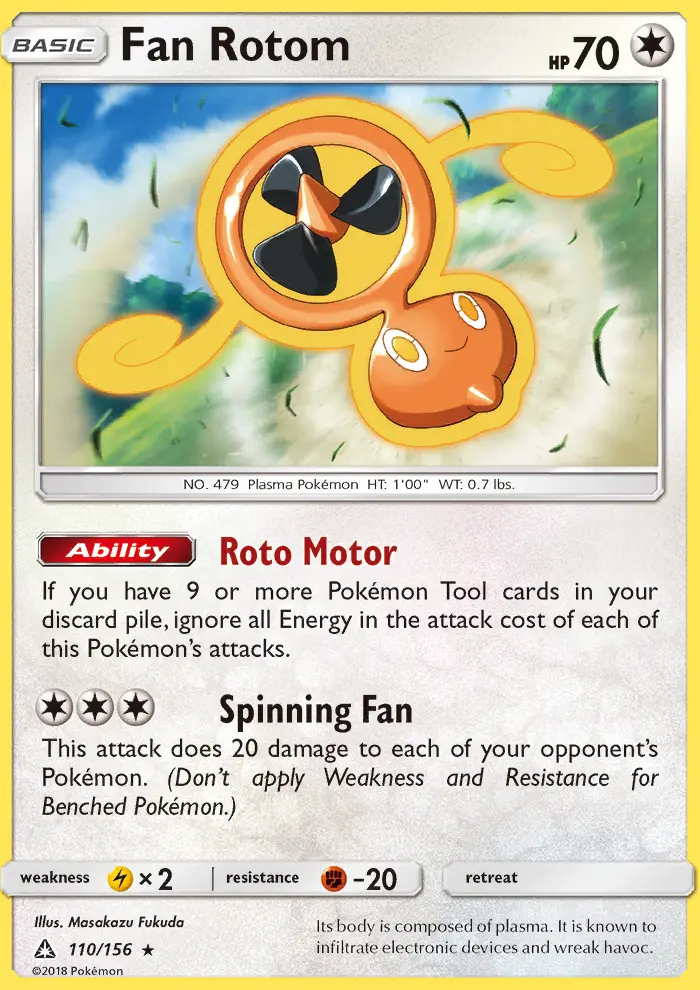 Fan Rotom - 110