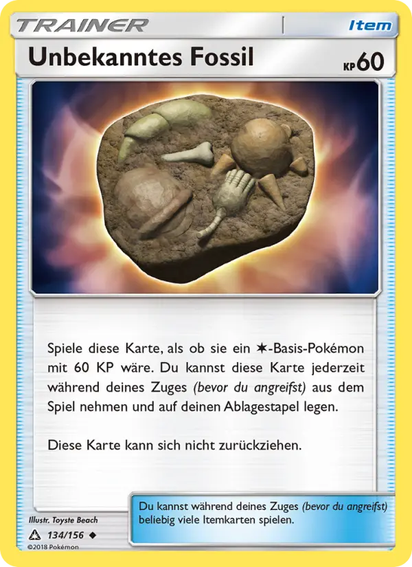 Unbekanntes Fossil - 134