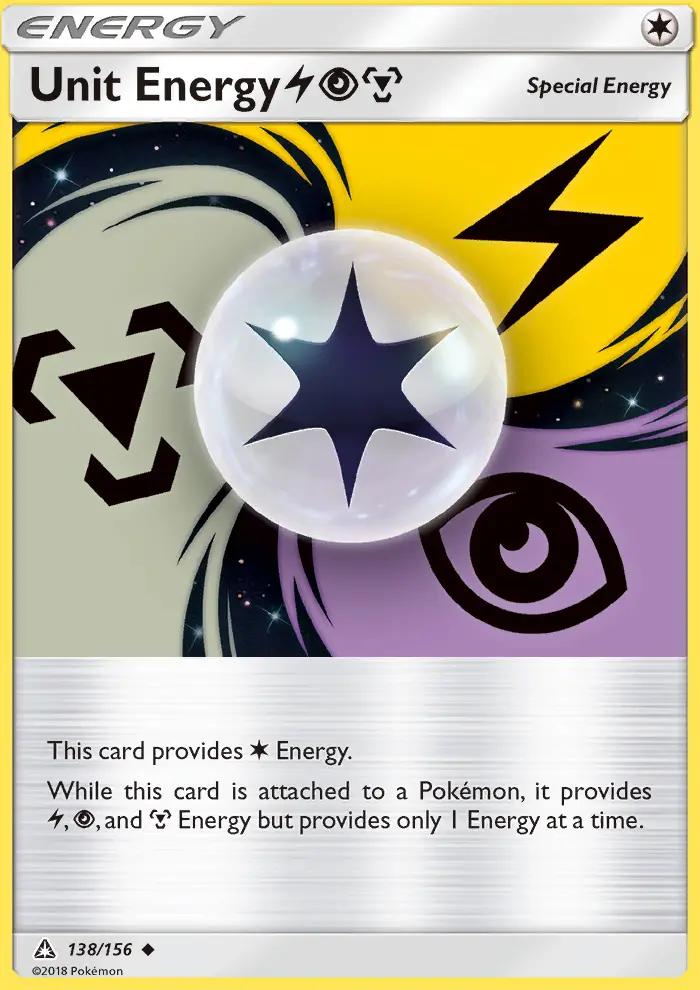 Unit Energy LightningPsychicMetal - 138
