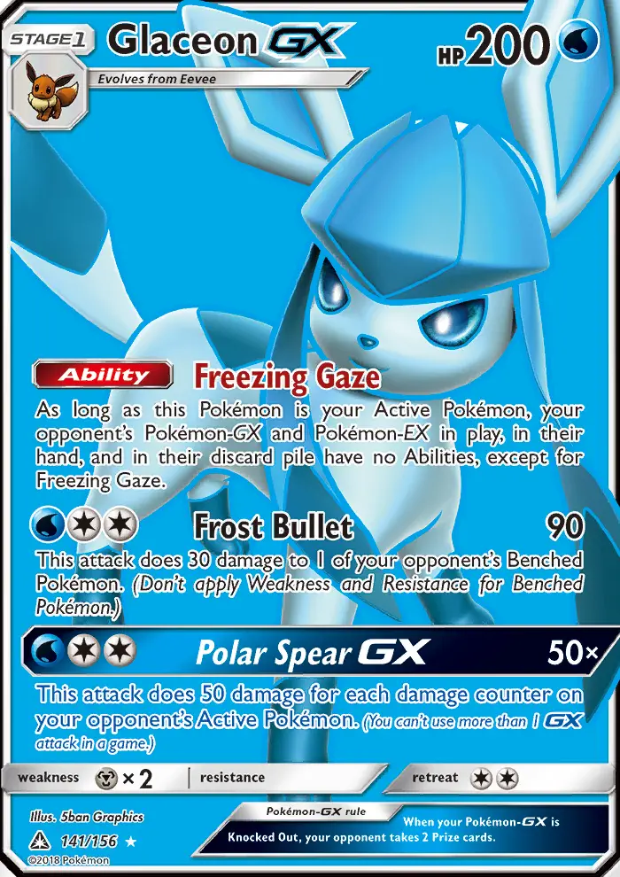 Glaceon GX - 141