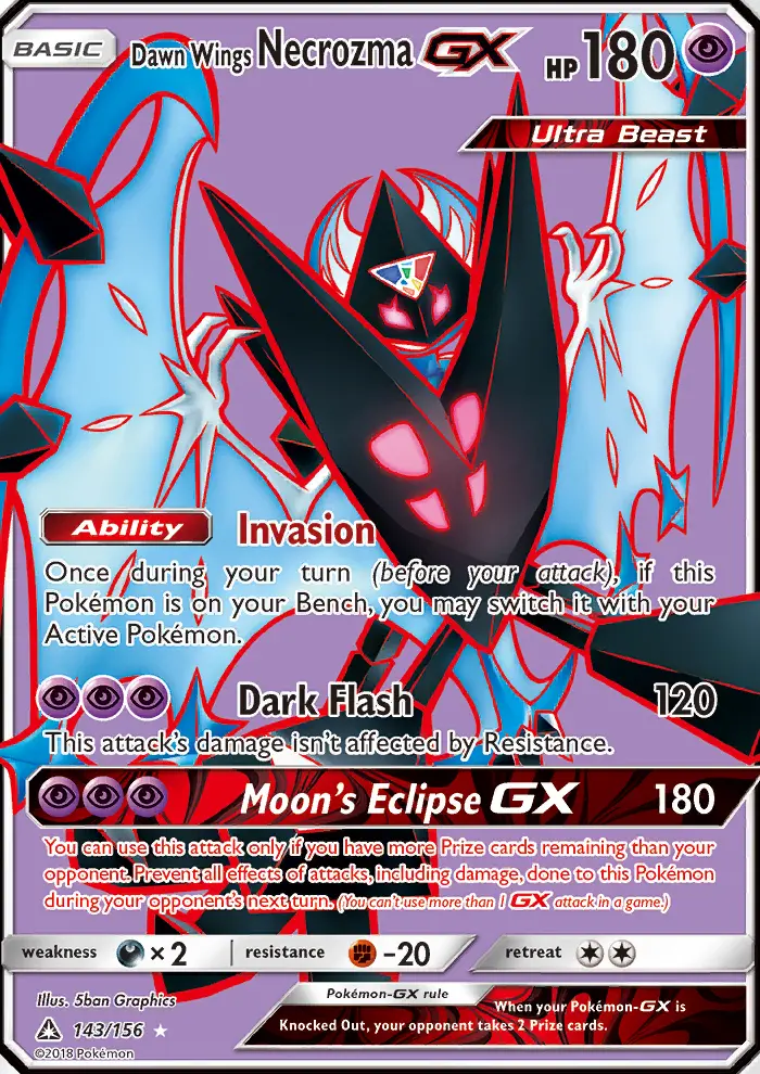 Dawn Wings Necrozma GX - 143