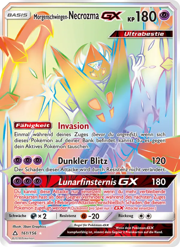Morgenschwingen-Necrozma GX - 161