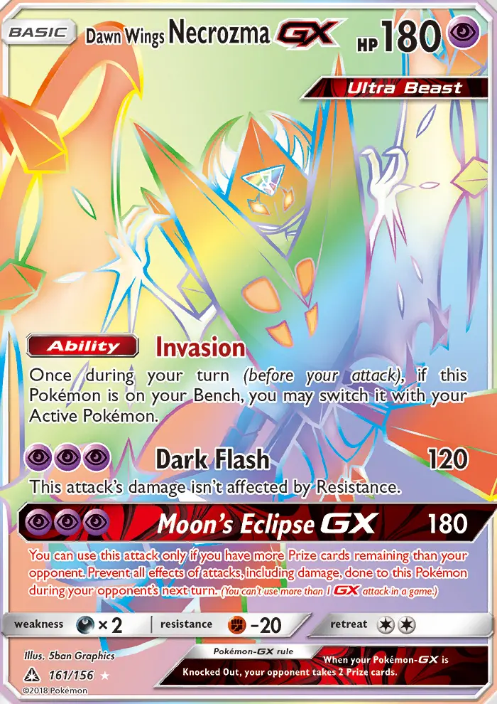 Dawn Wings Necrozma GX - 161