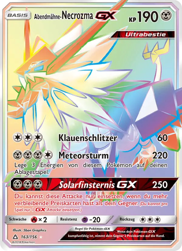 Abendmähne-Necrozma GX - 163