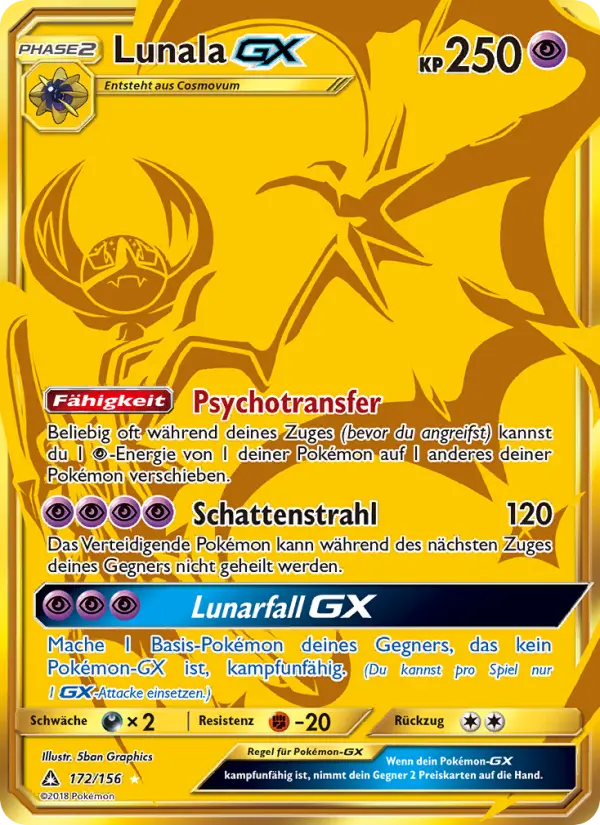 Lunala GX - 172