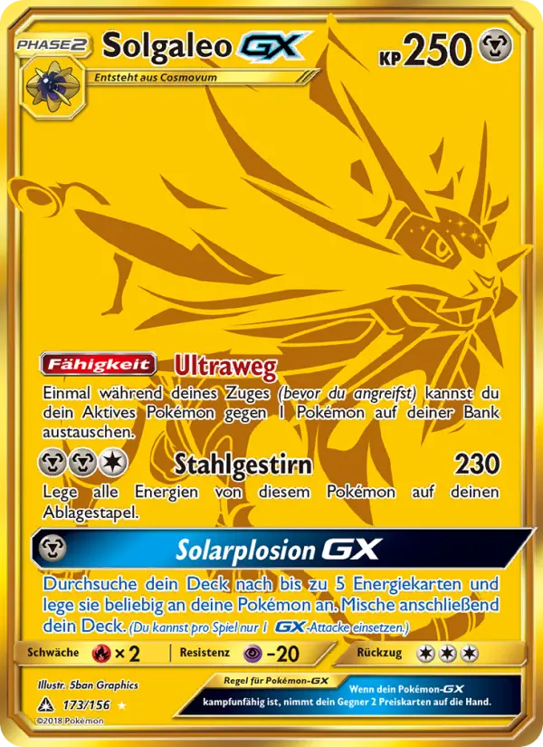 Solgaleo GX - 173