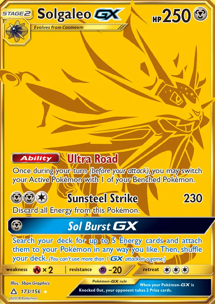 Solgaleo GX - 173