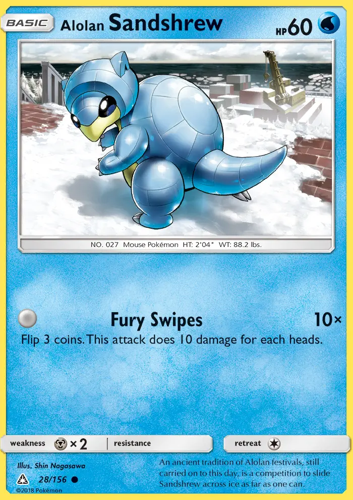 Alolan Sandshrew - 28