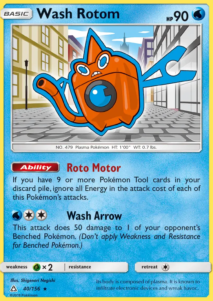 Wash Rotom - 40