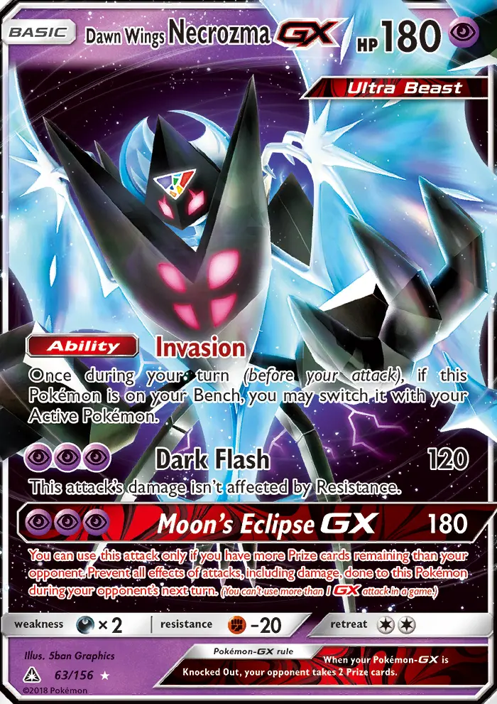 Dawn Wings Necrozma GX - 63