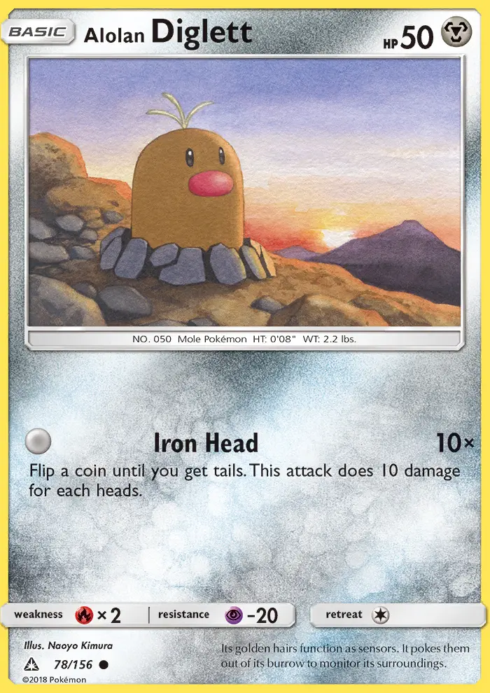 Alolan Diglett - 78