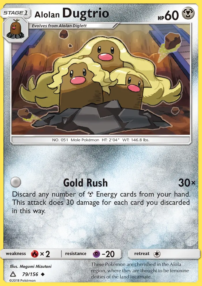 Alolan Dugtrio - 79