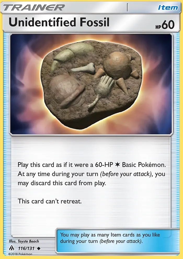 Unidentified Fossil - 116