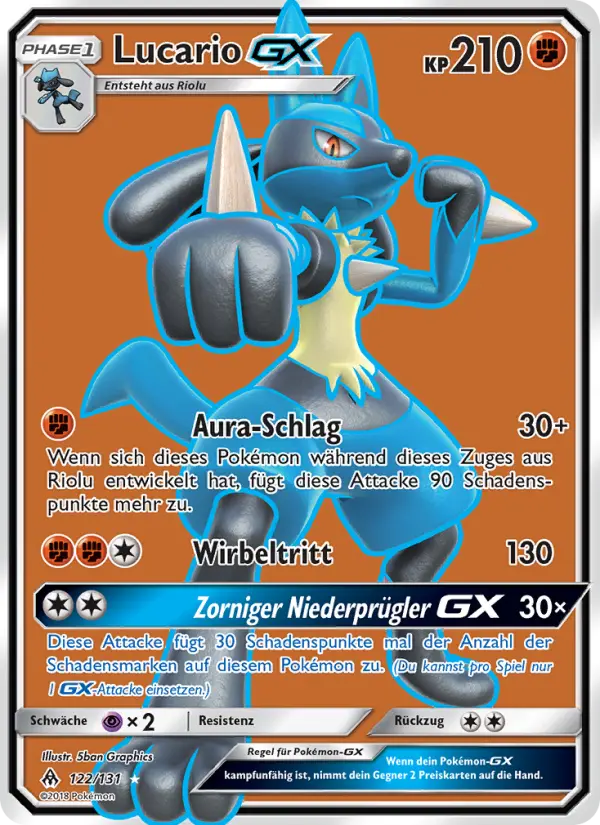 Lucario GX - 122