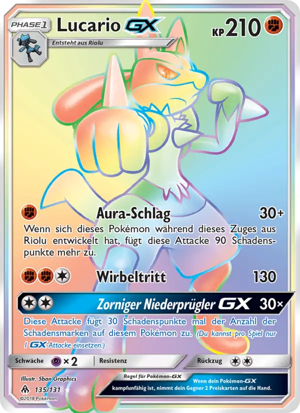 Lucario GX - 135