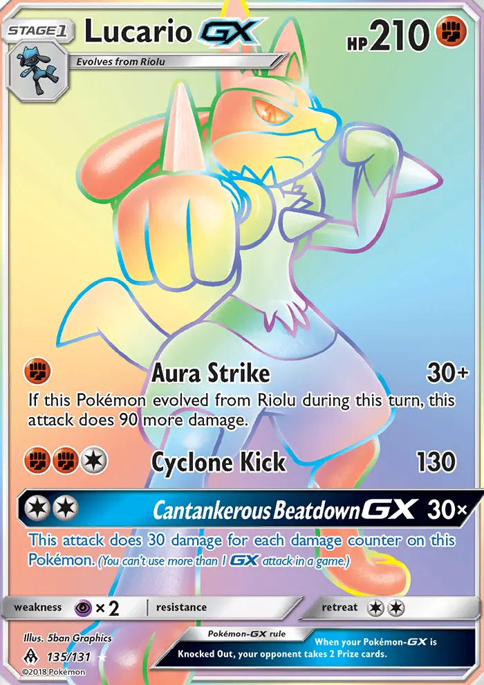 Lucario GX - 135