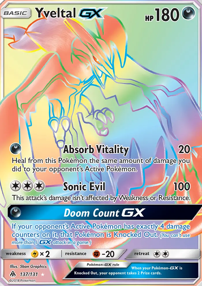Yveltal GX - 137