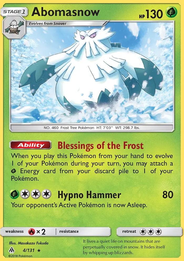 Abomasnow - 4