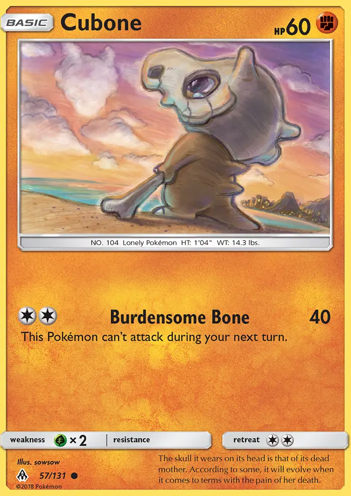 Cubone - 57