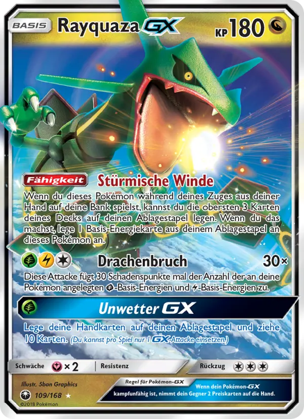 Rayquaza GX - 109