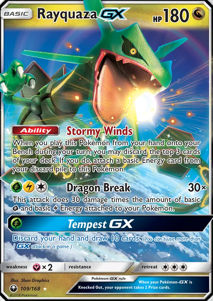 Rayquaza GX - 109