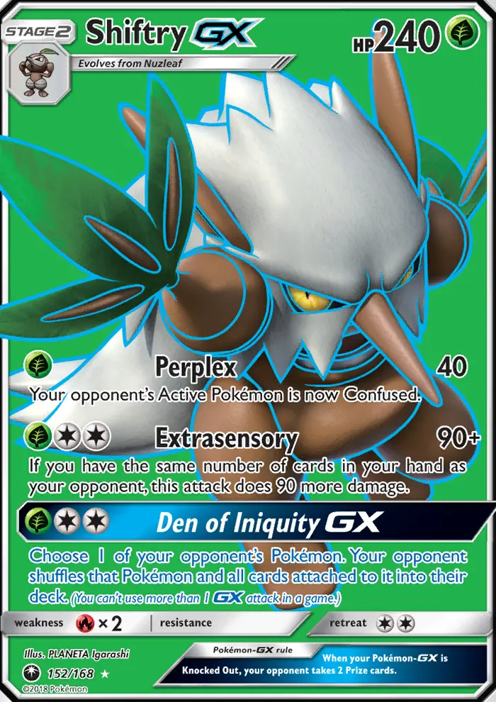Shiftry GX - 152