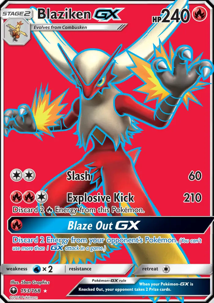 Blaziken GX - 153
