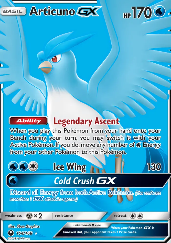 Articuno GX - 154