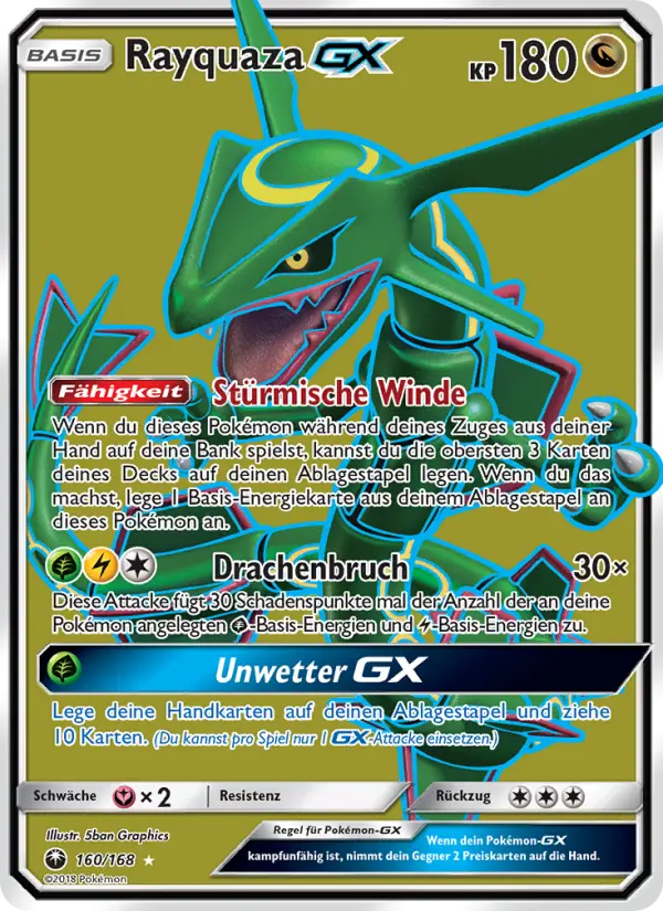 Rayquaza GX - 160