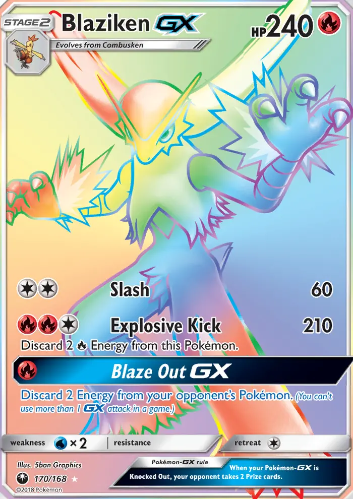 Blaziken GX - 170