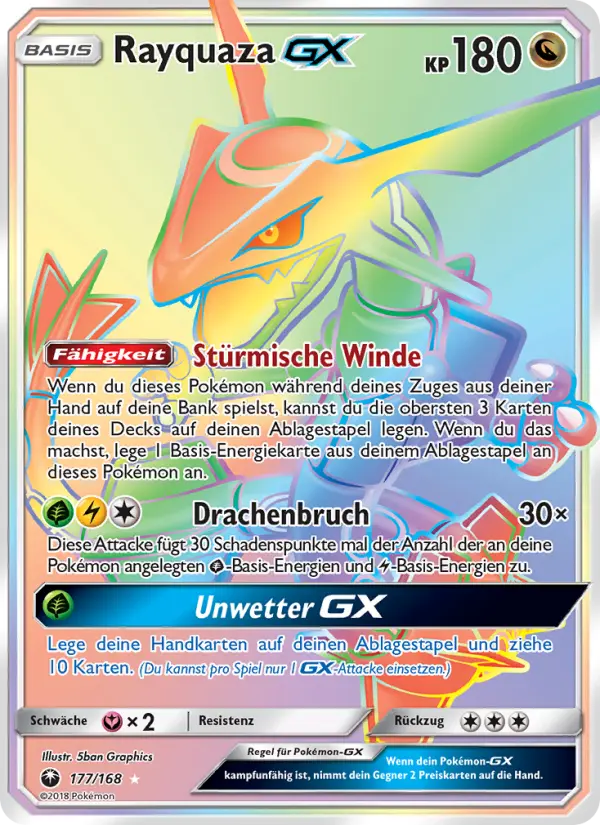 Rayquaza GX - 177