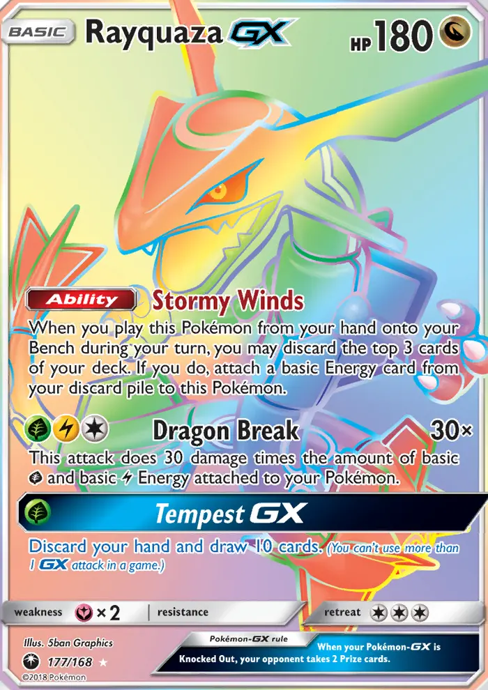 Rayquaza GX - 177