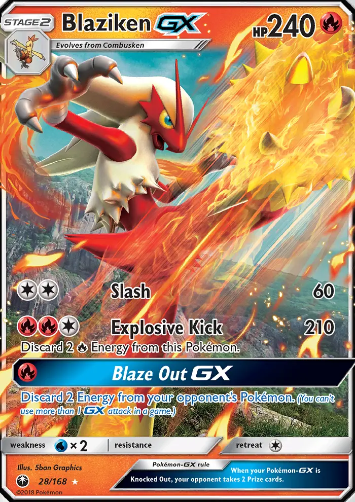 Blaziken GX - 28