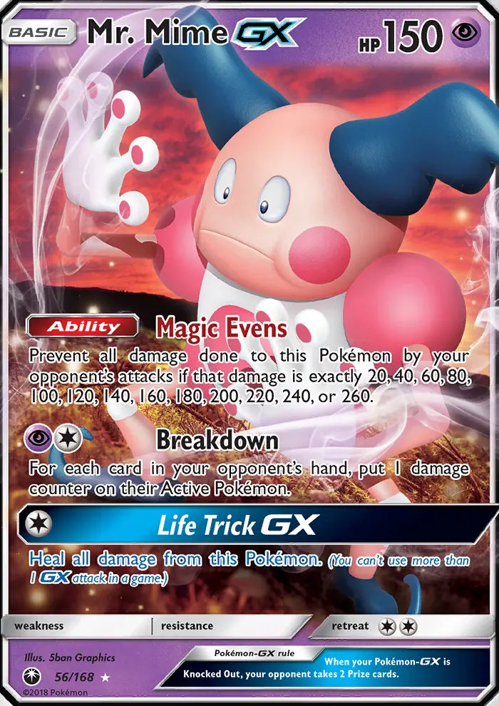 Mr. Mime GX - 56