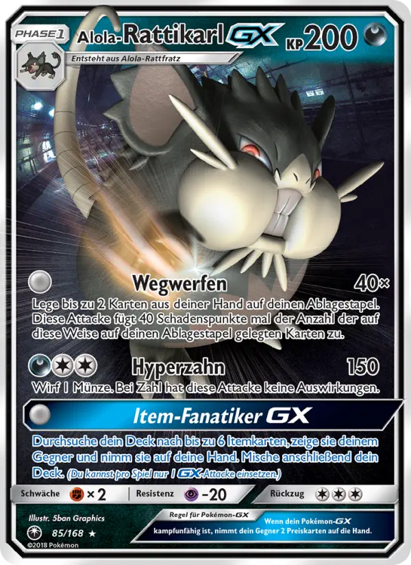 Alola-Rattikarl GX - 85