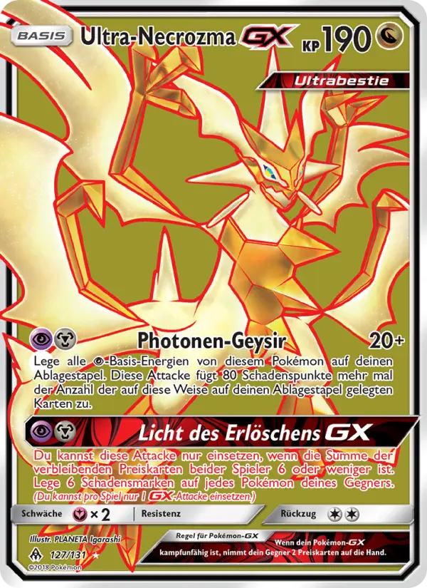 Ultra-Necrozma GX - 78