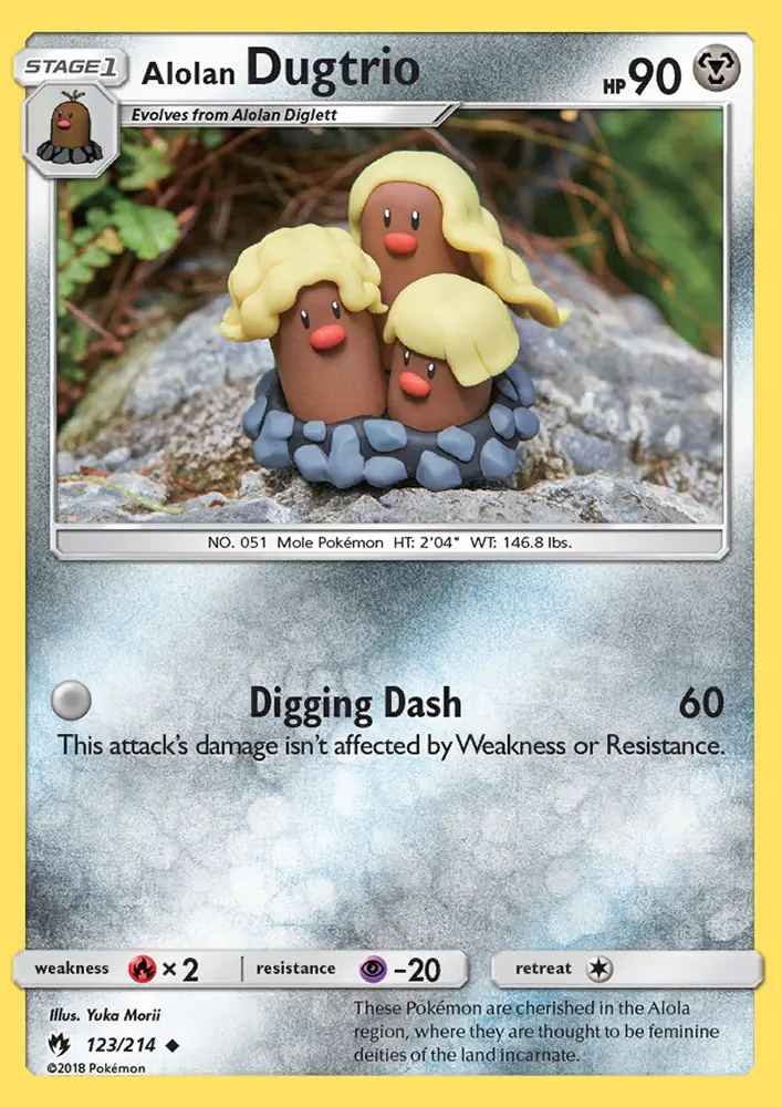Alolan Dugtrio - 123
