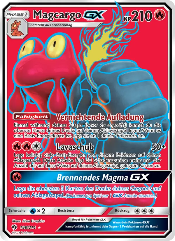 Magcargo GX - 198