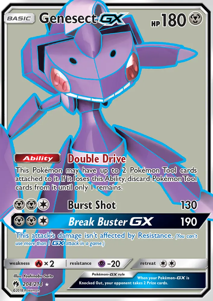 Genesect GX - 204