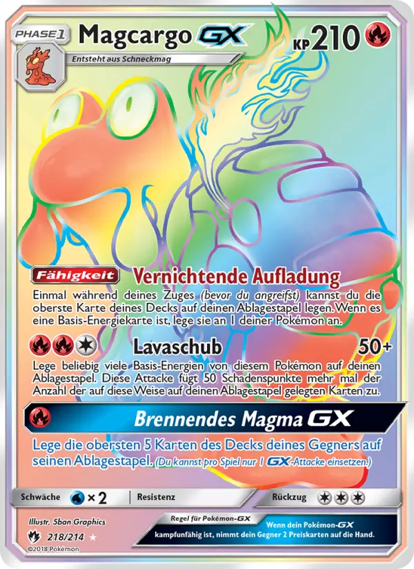 Magcargo GX - 218