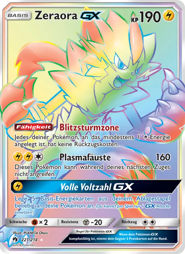 Zeraora GX - 221