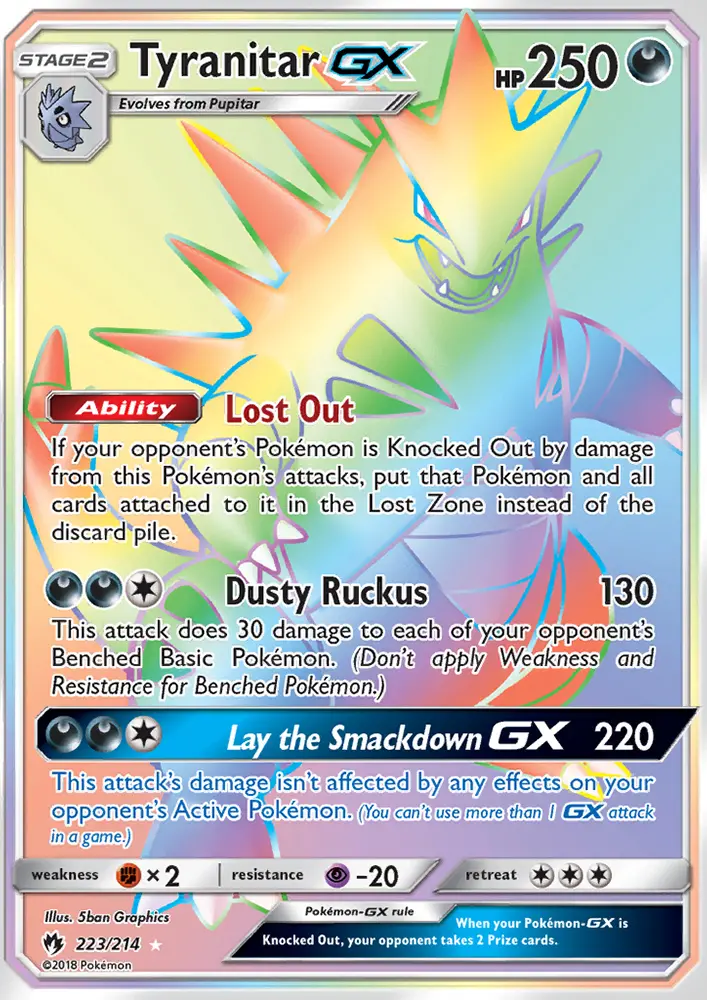 Tyranitar GX - 223