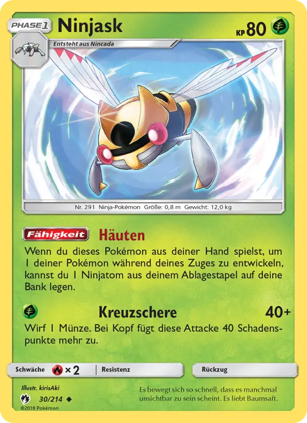 Ninjask - 30