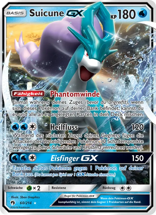 Suicune GX - 60